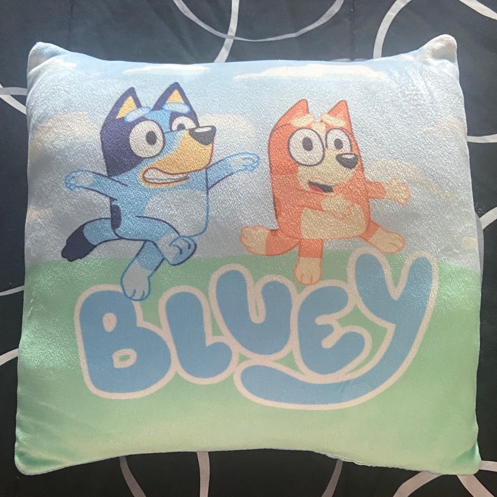 Small Bluey Pillow